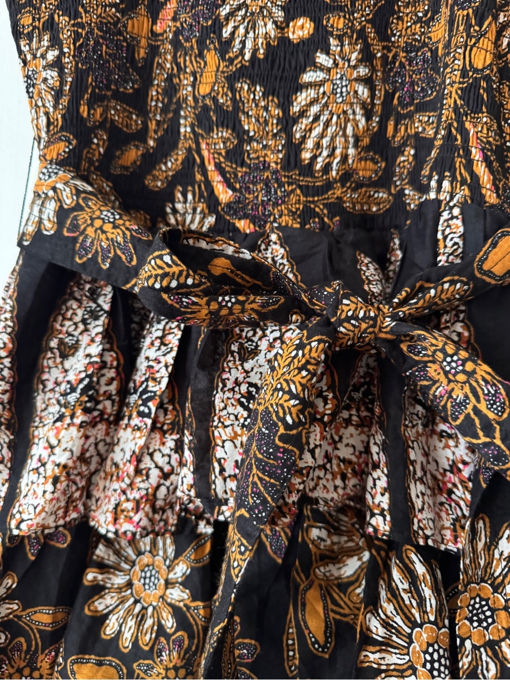 Cleobella Black Tiered Ruffle Maxi Dress - Picture 3 of 3